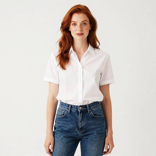 Confident Woman in Work Attire