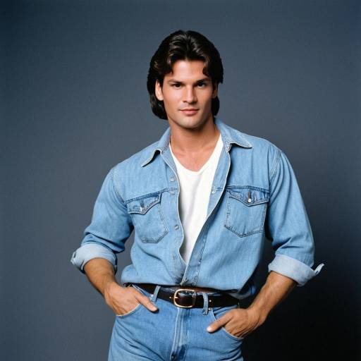 1980s Casual Look Inspired by Don Swayze
