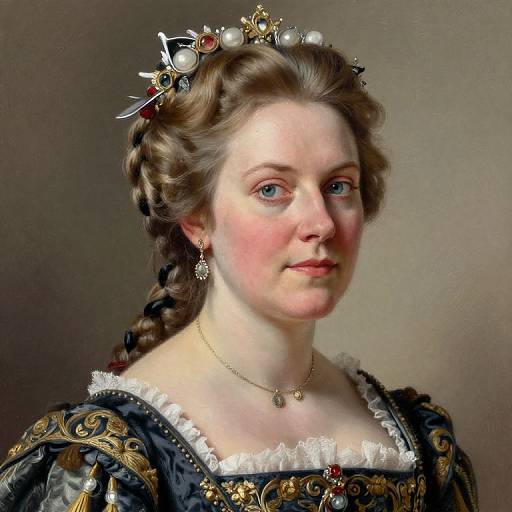 Hyperrealistic Pastel Portrait of Christina