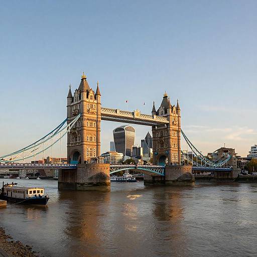 Stunning Sunset Over London Skyline