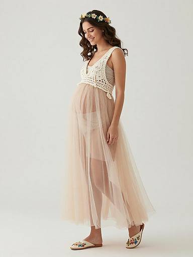 Dreamy Ethereal Maternity Fairy Fashion