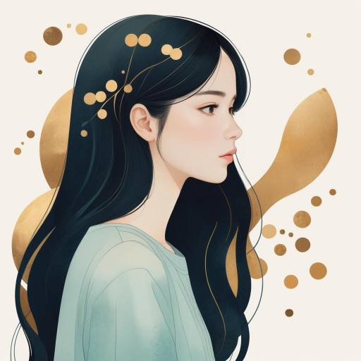 Dreamy Minimalist Girl in Thought Dreamy Minimalist Girl in Thought
