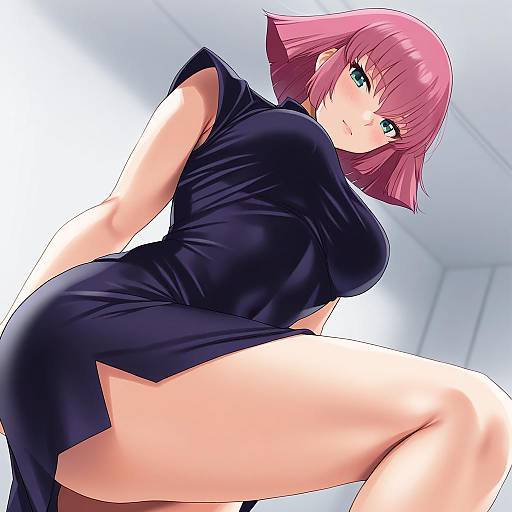 Illustration of Haman karn, gundam in the style of Gachou