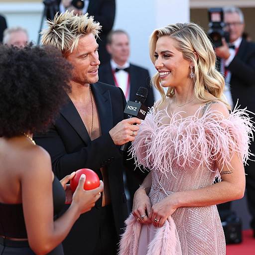 Glamorous Red Carpet Event Scene