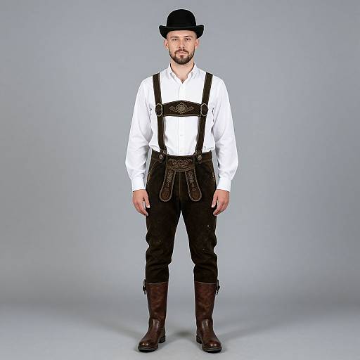 Austrian Male in Traditional Costume
