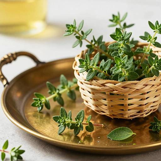 Lemon Thyme Herb Study
