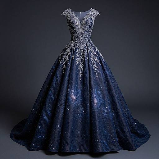 Celestial Haute Couture Dress Design