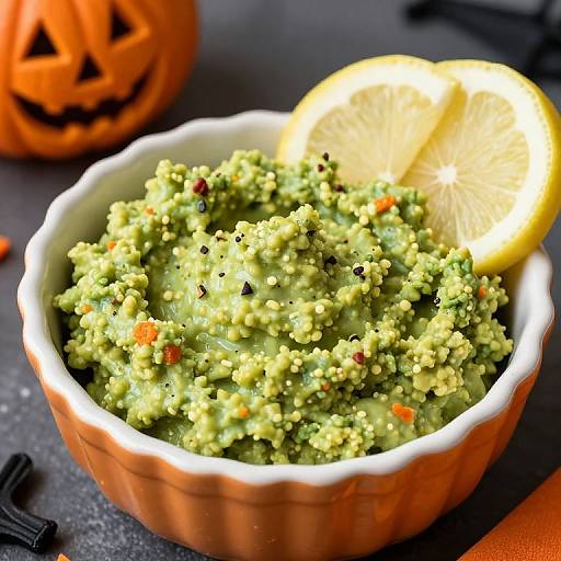 Ghoulish Halloween Guacamole Recipe