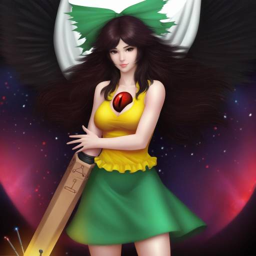 Utsuho at a Vibrant Summer Carnival