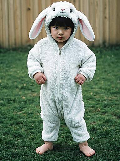 Realistic Newborn Lamb Kigurumi Outfit