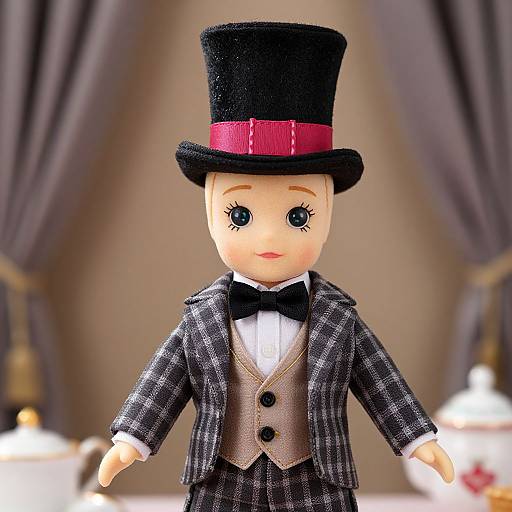 Mad Hatter Tea Party Doll Costume