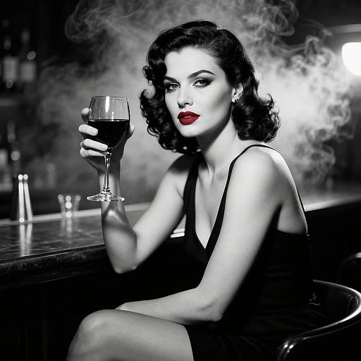 1930s Noir Glamour Portrait