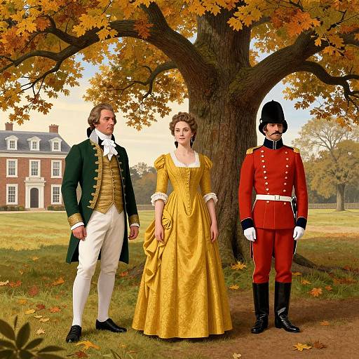 18th Century Trio by Oak Tree