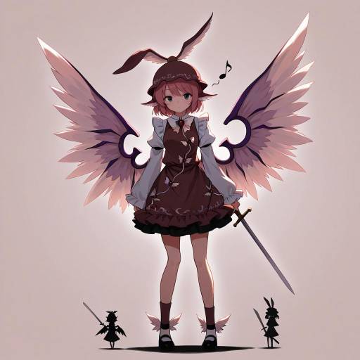 Dynamic Silhouettes of Mystia Lorelei