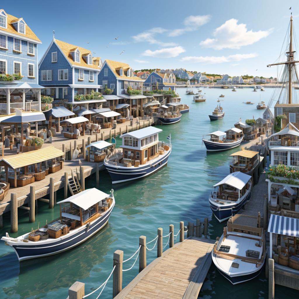 Breathtaking Nautical Wharf in Detail