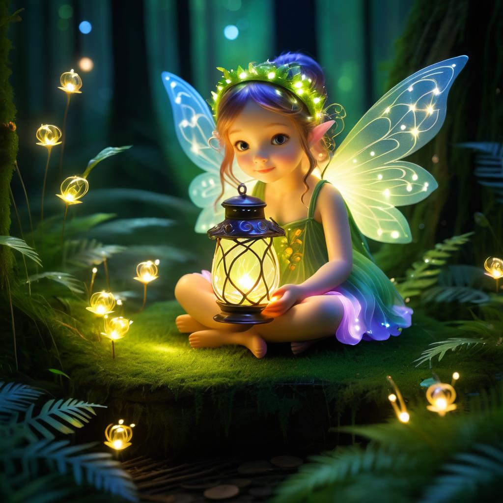 Whimsical Fairy in Enchanted Glade