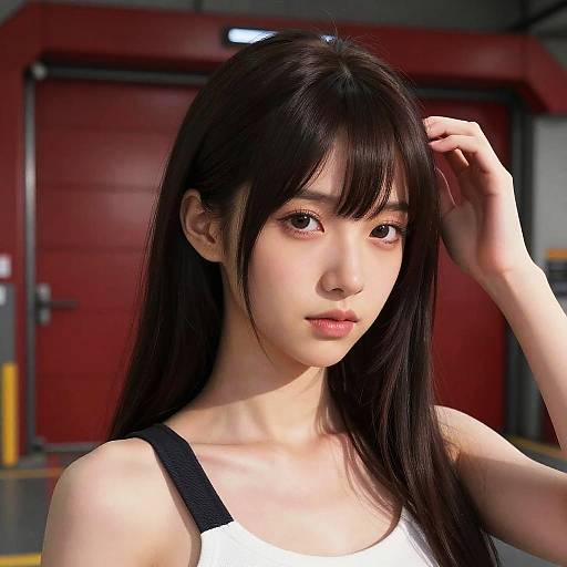 Ultra-Realistic Asuka Langley Portrait