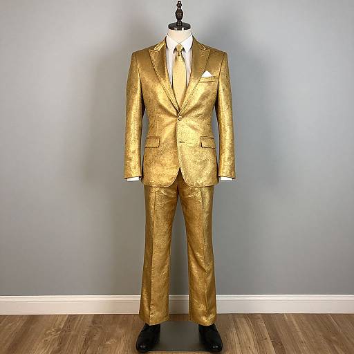 Golden Star Costume Pose