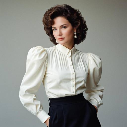 1980s Vintage Fashion: Hélène's Chic Look