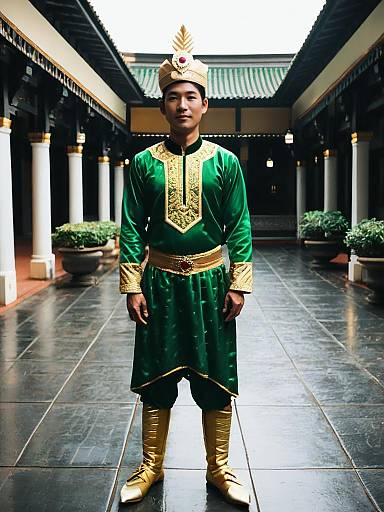 Man in Singkil Costume