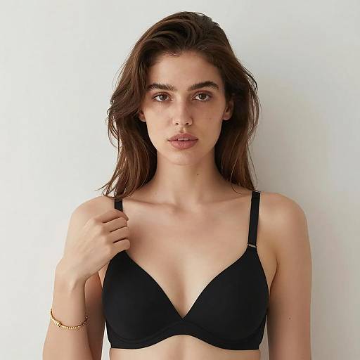 Elegant Portrait of a Woman in Black