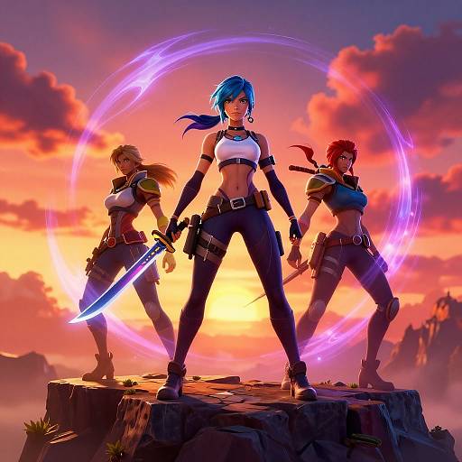 Apex Legends Wraith on Rocky Cliff