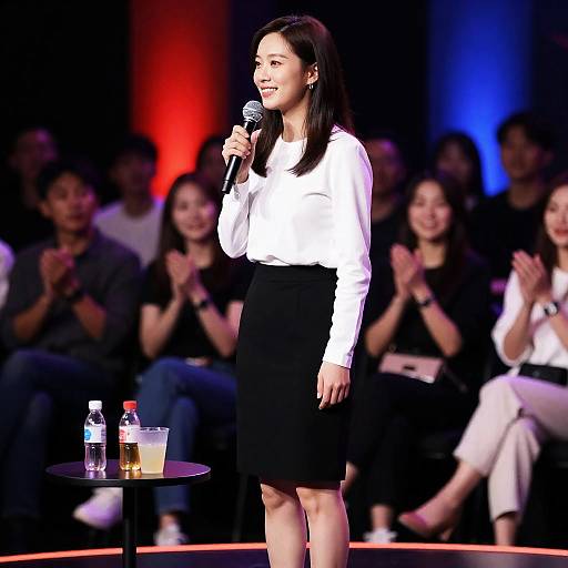 Dynamic Stage Performance with Audience