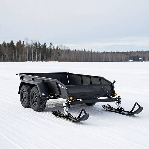 2019 Alcom-Stealth Snowmobile Trailer
