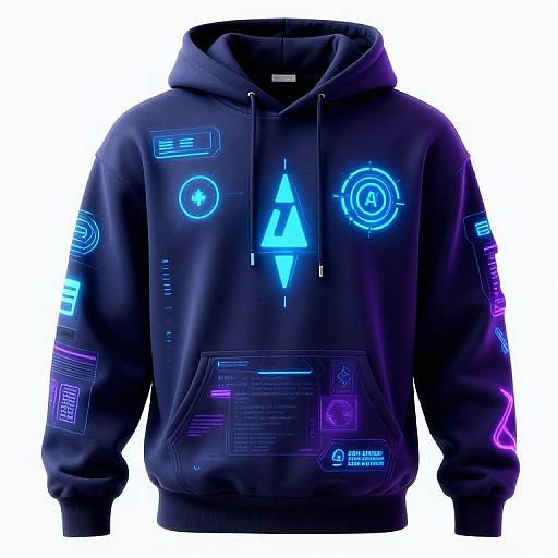 Futuristic AI Hoodie Design Generator