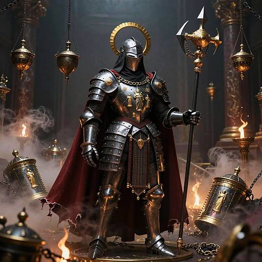 Heroic Sister of Battle in Ceramite