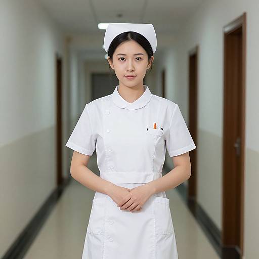 Female Mental Health Nurse Costume