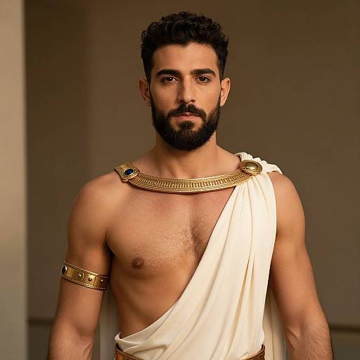 Realistic Male Greek God Costume