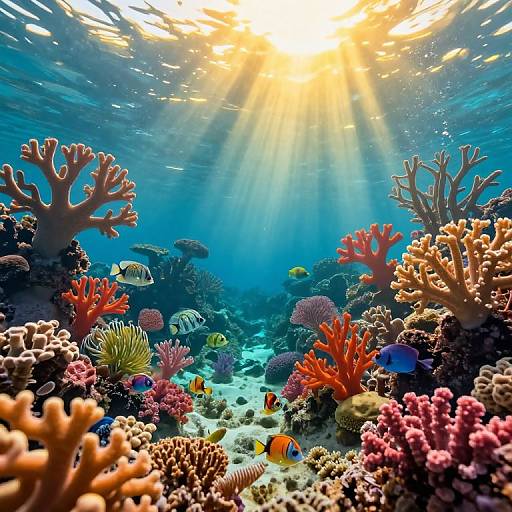 Enchanted Underwater Botanical Wonderland