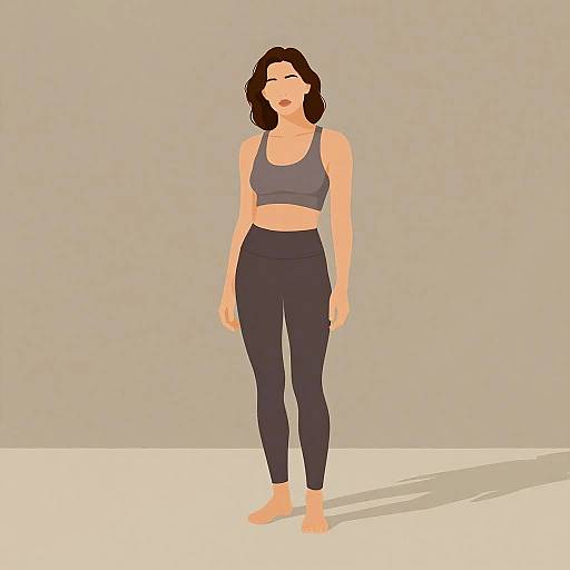 Ultrarealistic Environmental Illustration of Eva Angelina