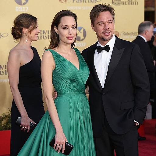 Angelina Jolie and Brad Pitt Elegant Event
