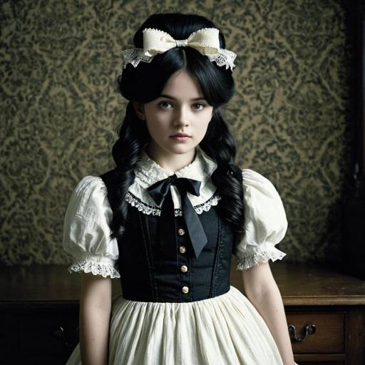 Victorian Girl in Fancy Dress