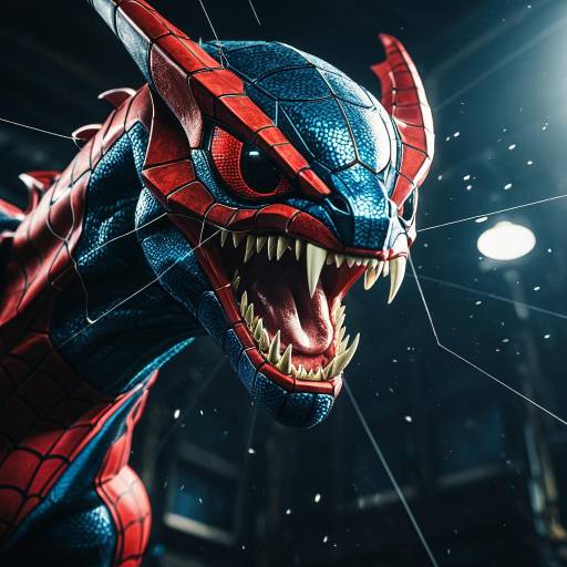 Spider-Man Inspired Gyarados Creature
