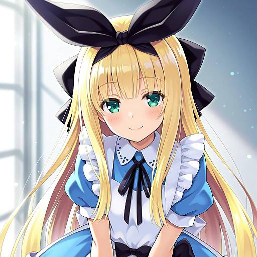 Illustration of Mononobe alice, nijisanji in the style of Urabi (tomatohouse)