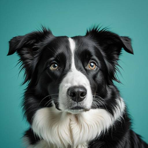 Photorealistic Border Collie Portrait