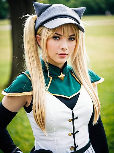 Lifestyle costume photo of Artoria caster (first ascension) (fate). Cosplay clothes