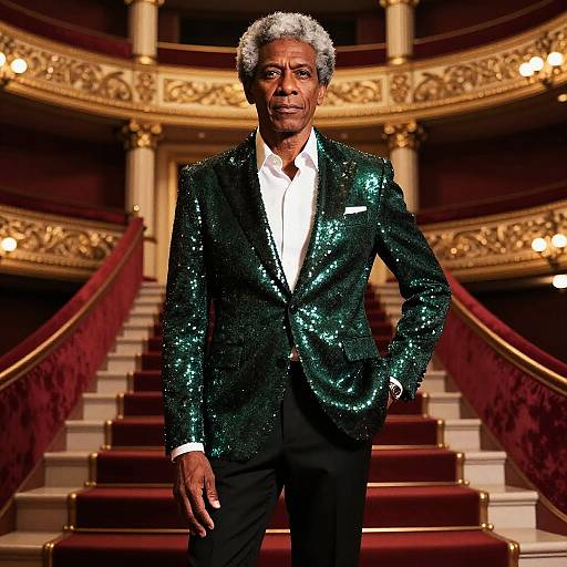 Elegant Mature Male Fashion Editorial