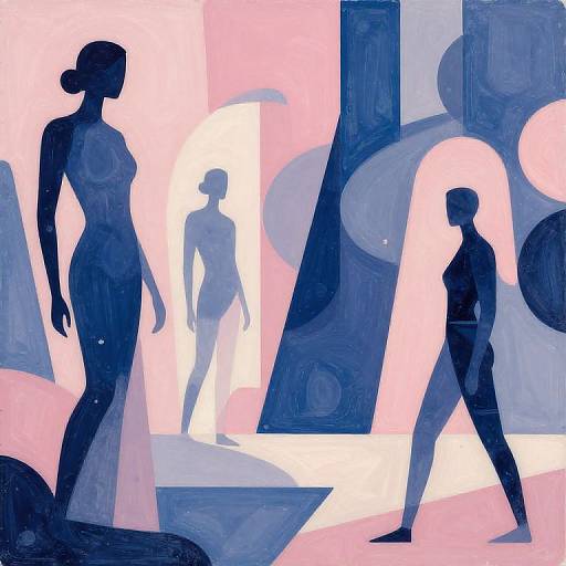 Bold Sci-Fi NSFW Abstract Art