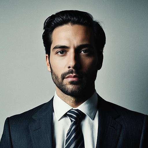 Businessman in Suit and Tie