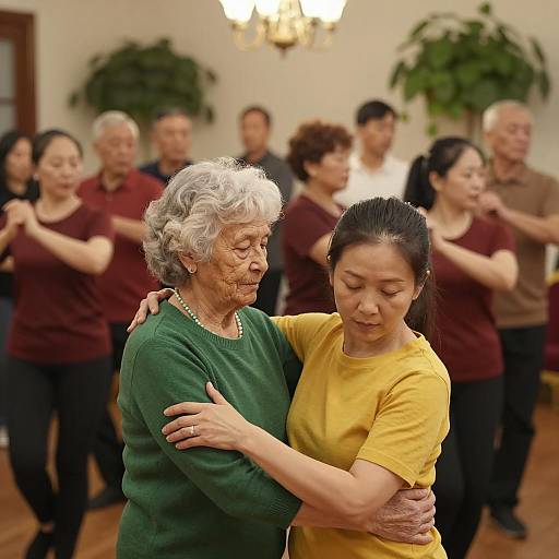 Joyful Dance Between Generations