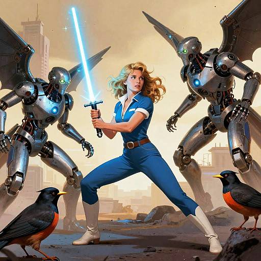 1970s Comic Showdown at Silent Valley