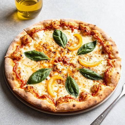 Delicious Breakfast Pizza Photography