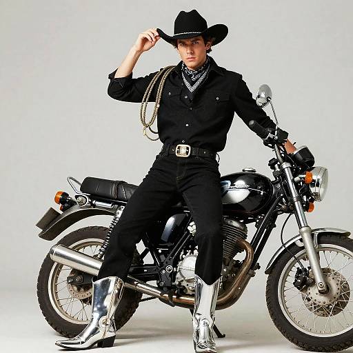 Modern Urban Black Cowboy Style