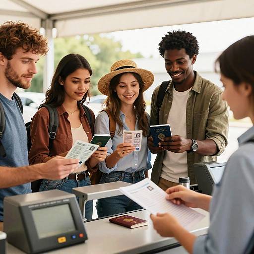 International Travel Visa Checkpoint