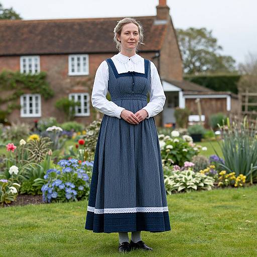 Traditional British Country Garden Attire