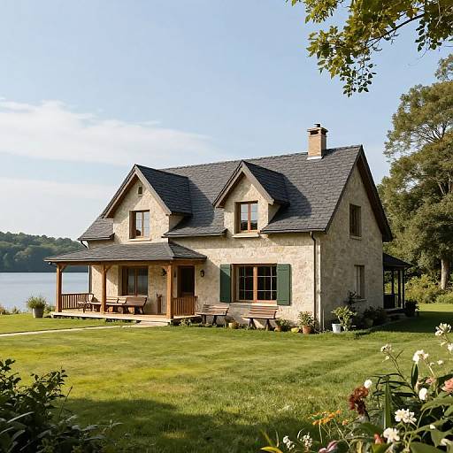Bucolic Lakeside Country Vacation Home